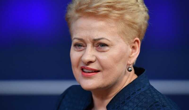 Экс-президент Литвы Даля Грибаускайте призвала не бояться ядерного оружия